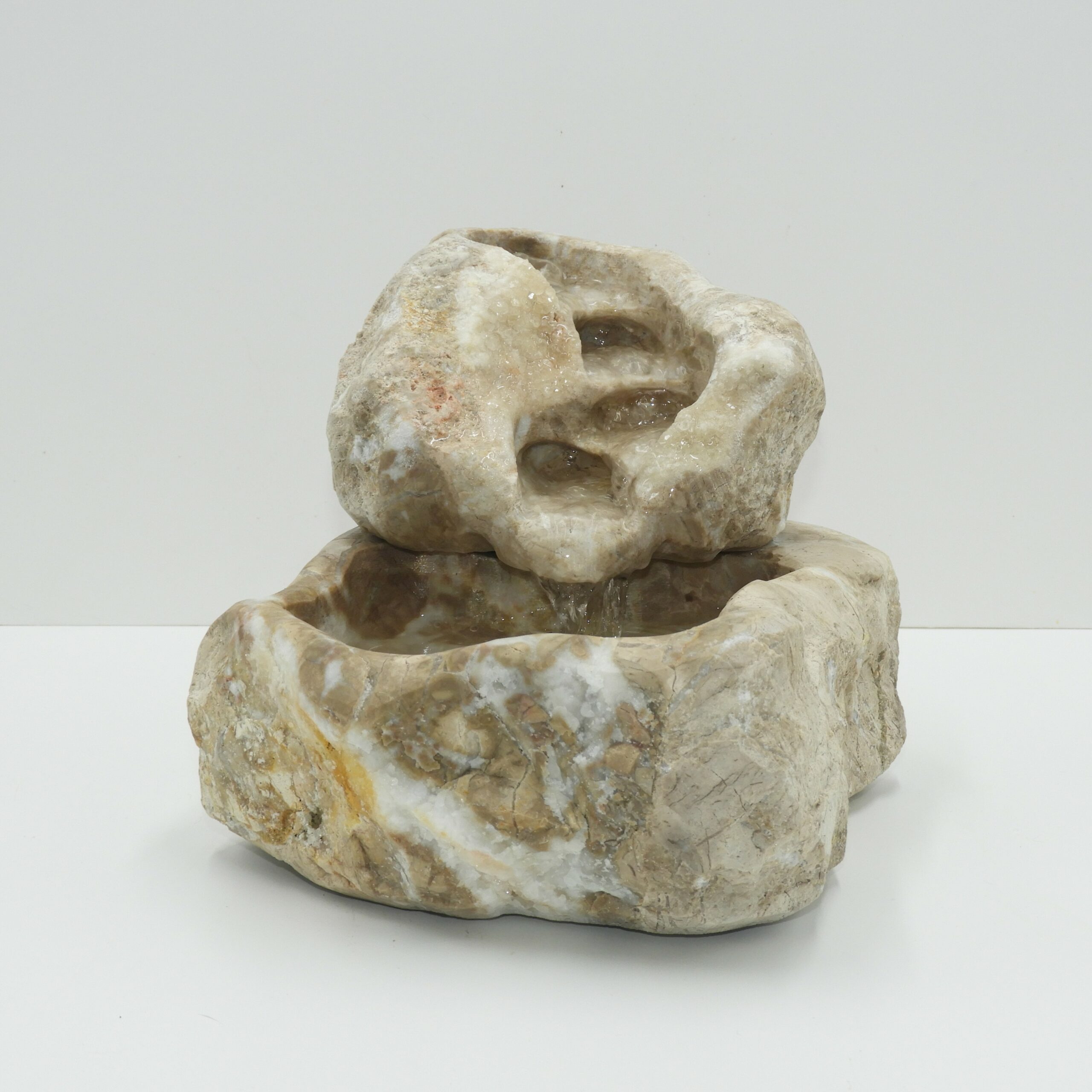 Fuente de Mármol Marrón Emperador Claro