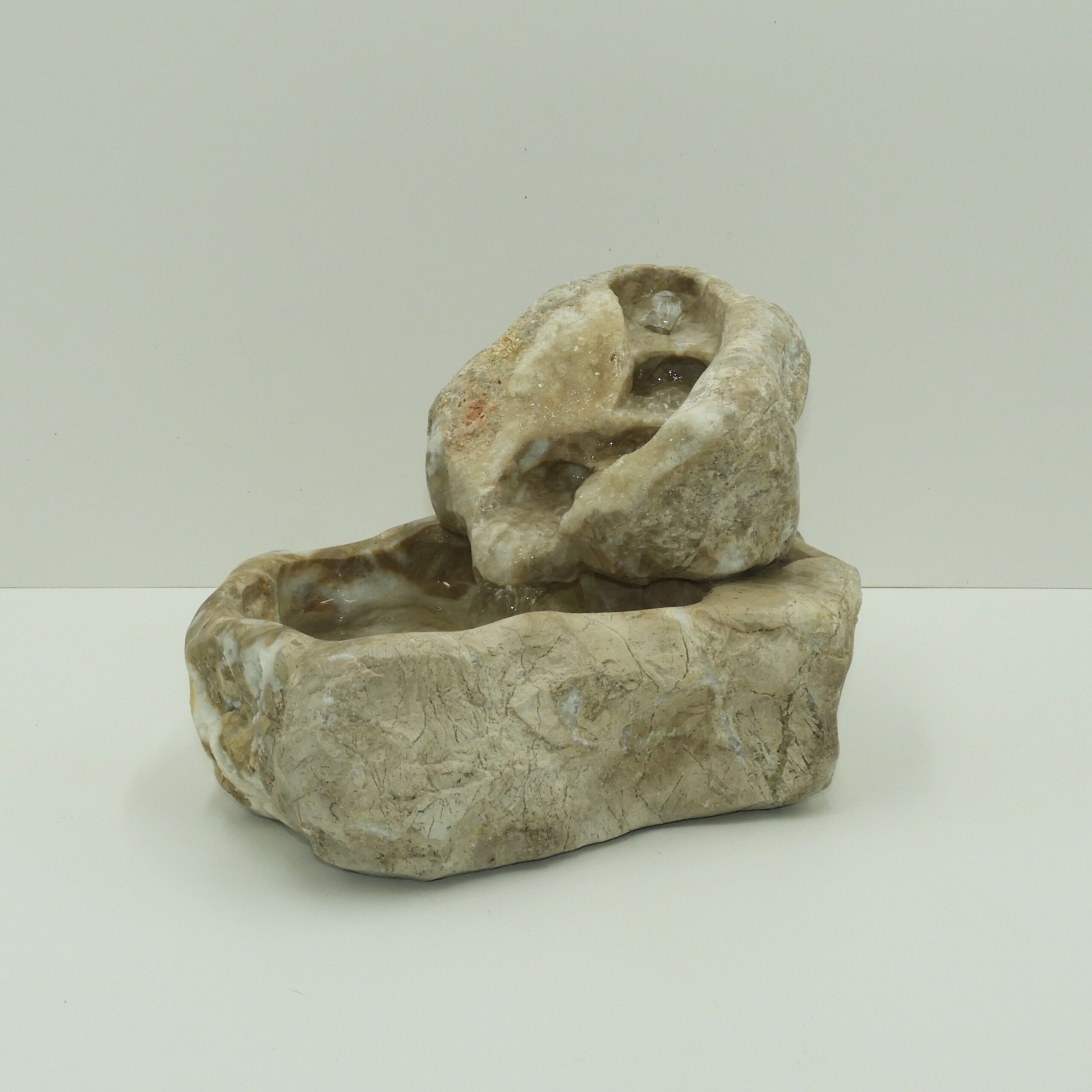 Fuente de Mármol Marrón Emperador Claro